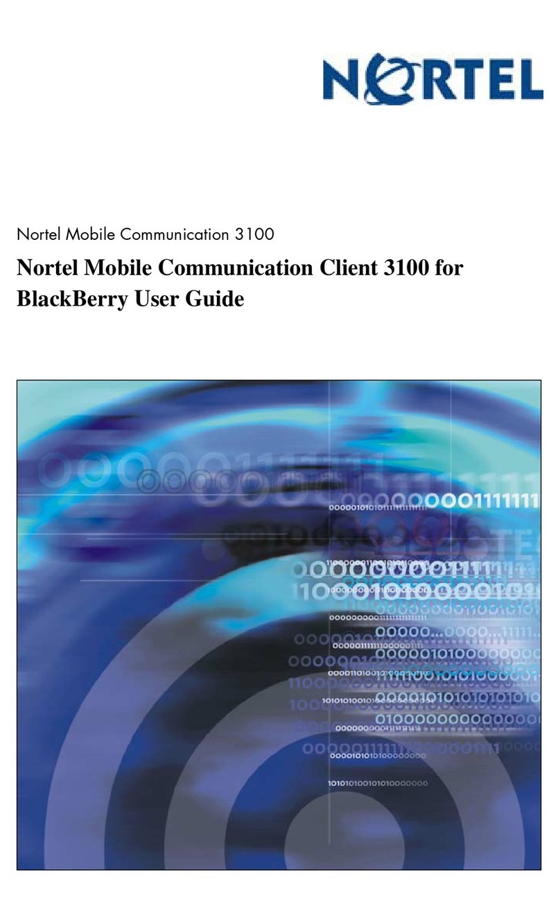 Nortel NN42030-101 user guide