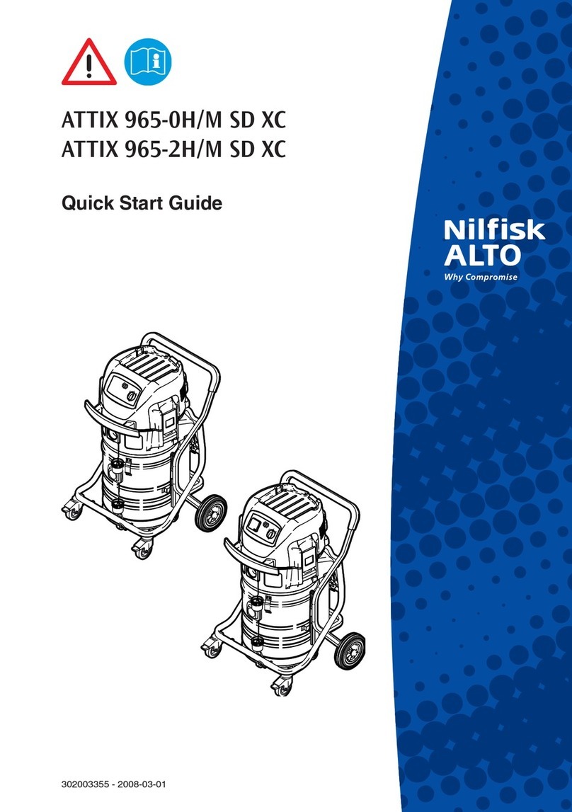 Nilfisk-ALTO ATTIX 965-0H/M SD XC User manual Nilfisk-ALTO ATTIX 965-0H/M SD XC User manual