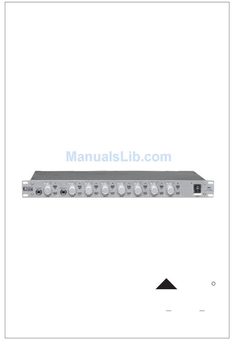 Alto MP8 User manual Alto MP8 User manual