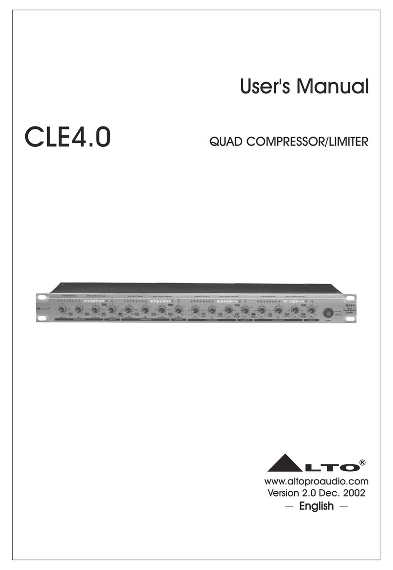 Alto CLE4.0 User manual