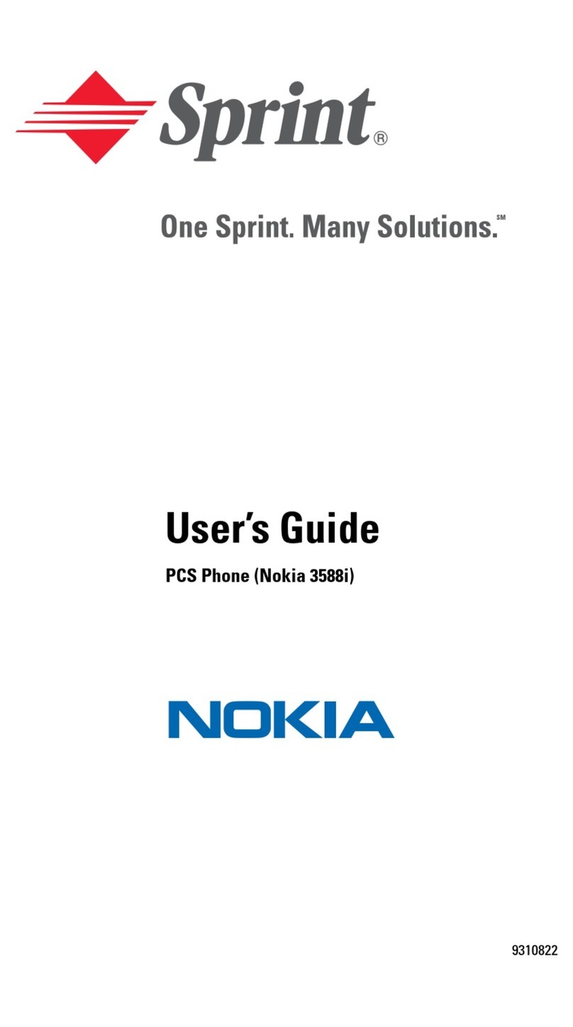 Nokia 3588i User manual Nokia 3588i User manual
