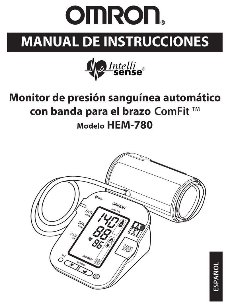 Omron INTELLI-SENSE HEM-780 Manual de instrucciones