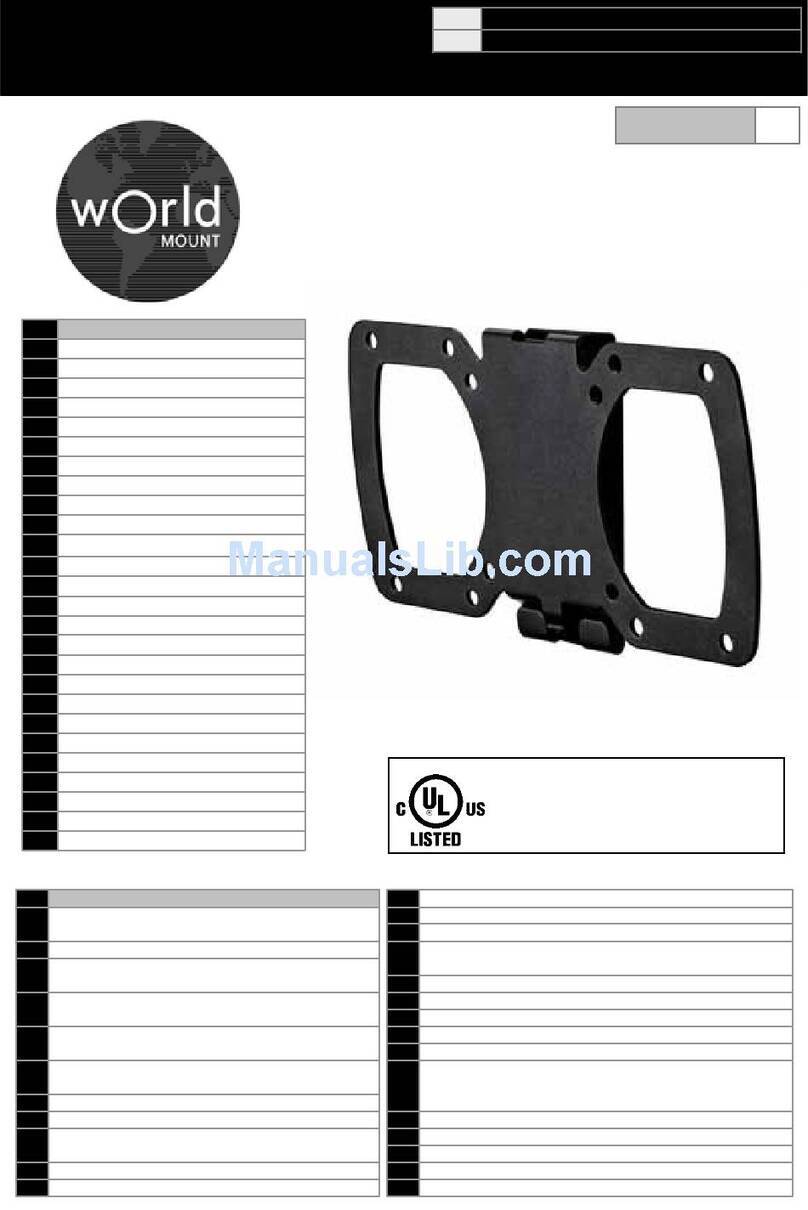 Omnimount WM2-S User manual