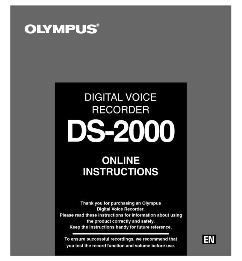 Olympus DS-2000 User manual