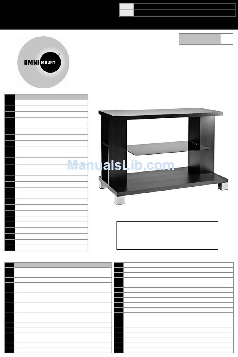 Omnimount ECHO38T User manual Omnimount ECHO38T User manual