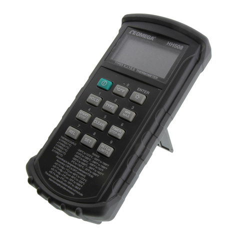 Omega HH508 User manual