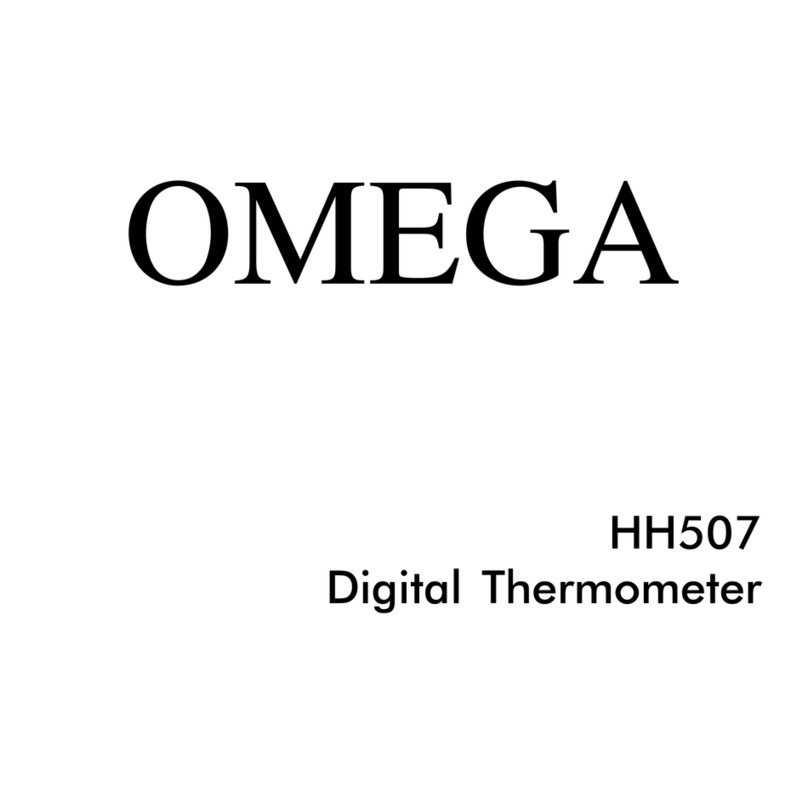 Omega HH507 User manual