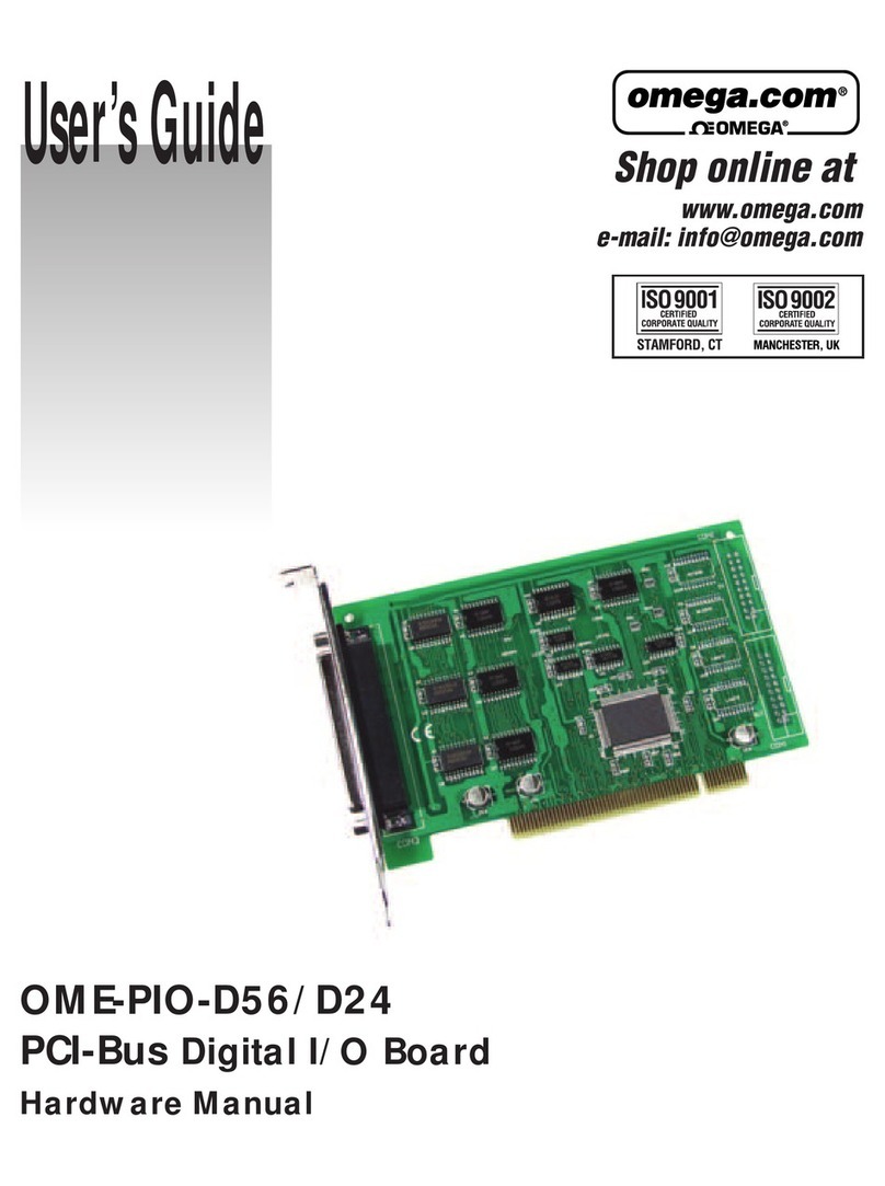 Omega OME-PIO-D56 user guide