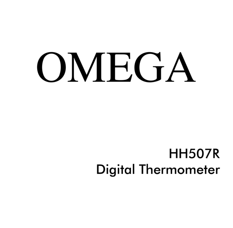 Omega HH507R User manual Omega HH507R User manual