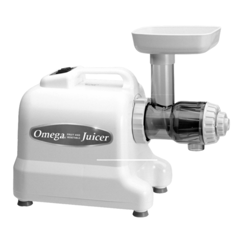 Omega 8001 User manual