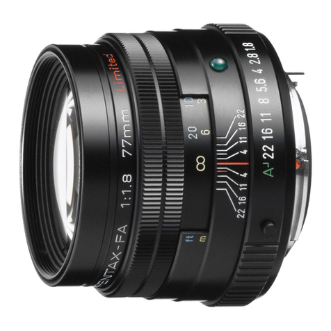 Pentax Lens User manual