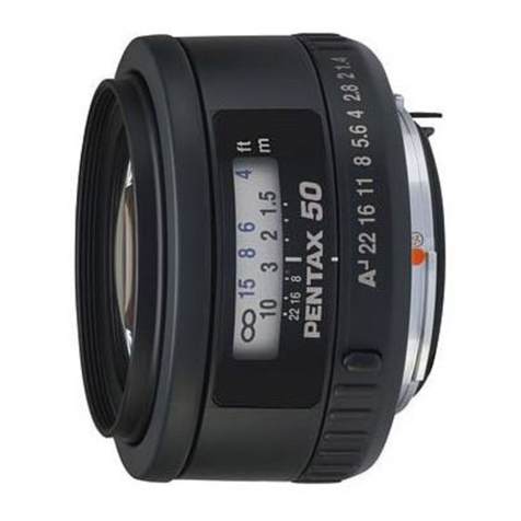 Pentax smc Pentax-FA operating manual