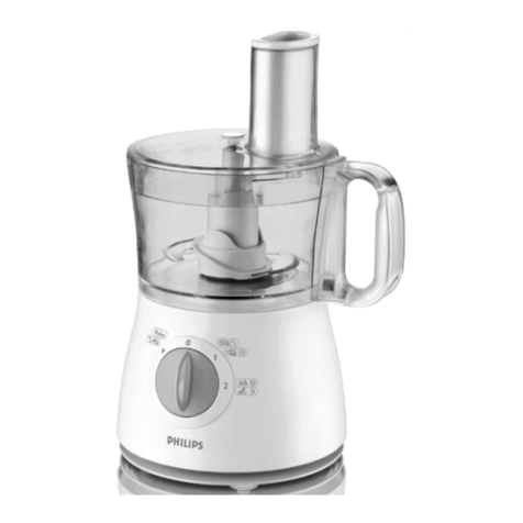 Philips HR7625 owner's manual