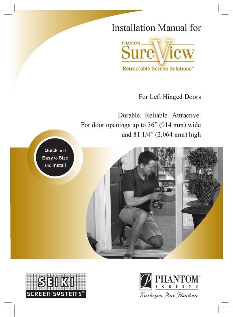 Phantom Sure View SU0508L installation manual