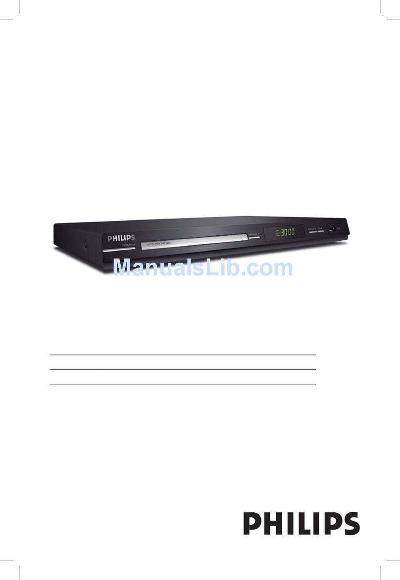 Philips DVP3258/93 user manual