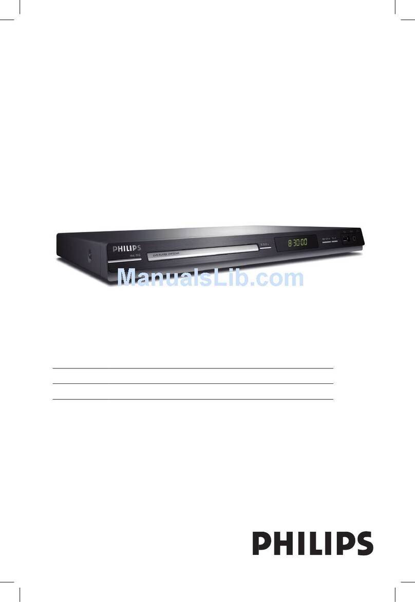 Philips DVP3256K User manual