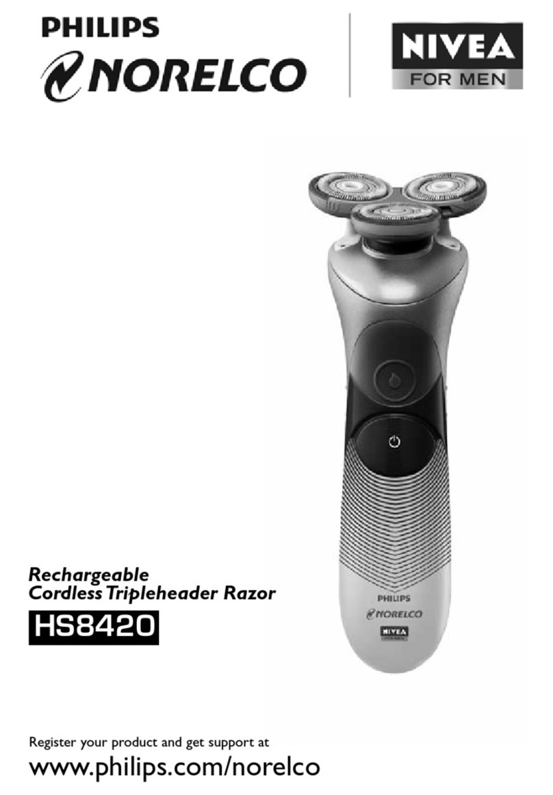 Philips Norelco HS8420 User manual