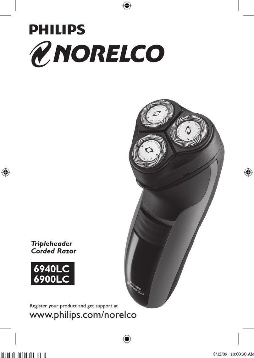 Philips Norelco 6900LC user manual