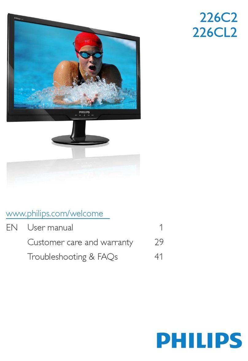 Philips 226C2 User manual