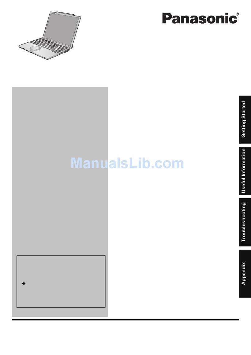 Panasonic CF-W5 series operating instructions Panasonic CF-W5 series operating instructions