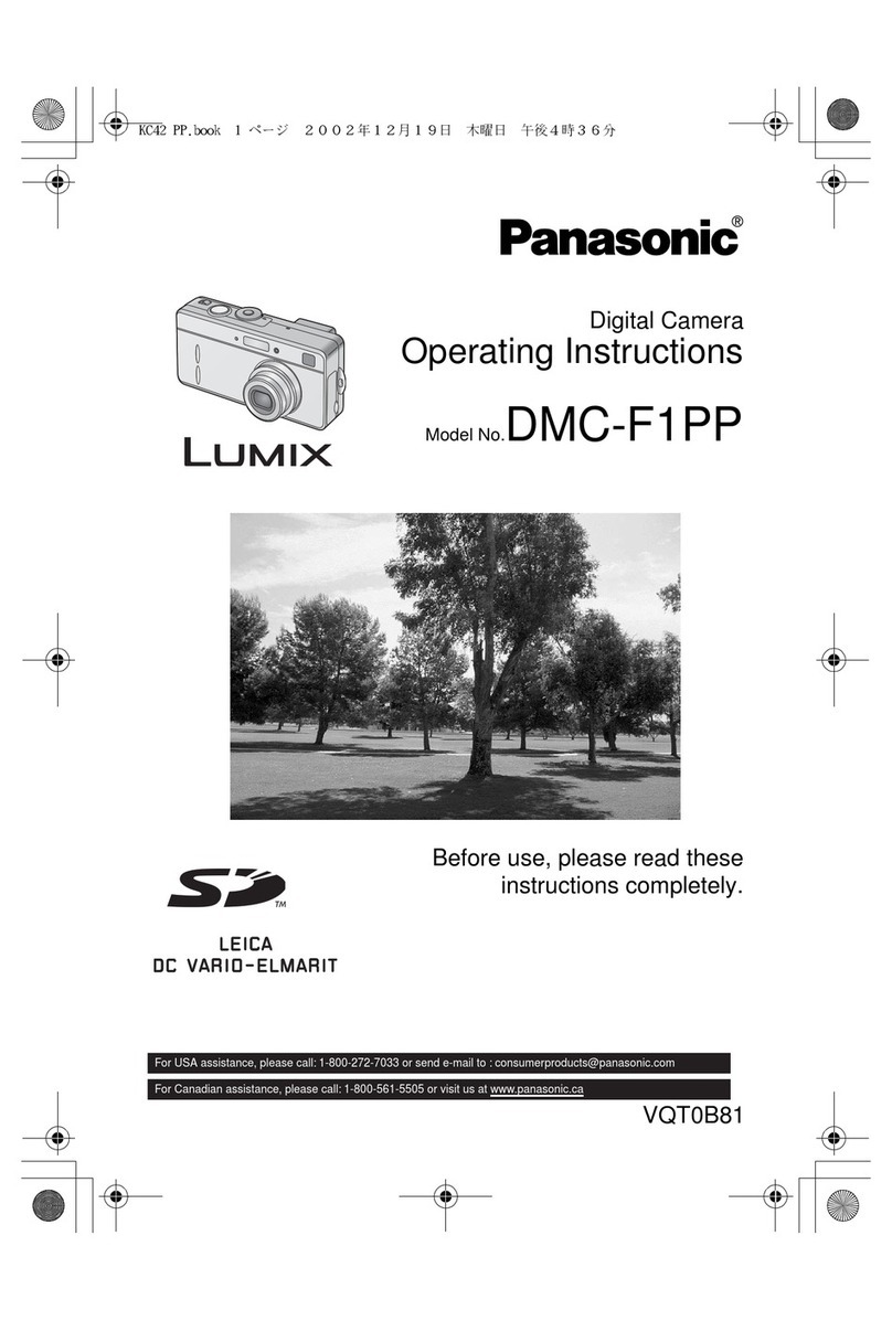 Panasonic LUMIX DMC-F1PP User manual