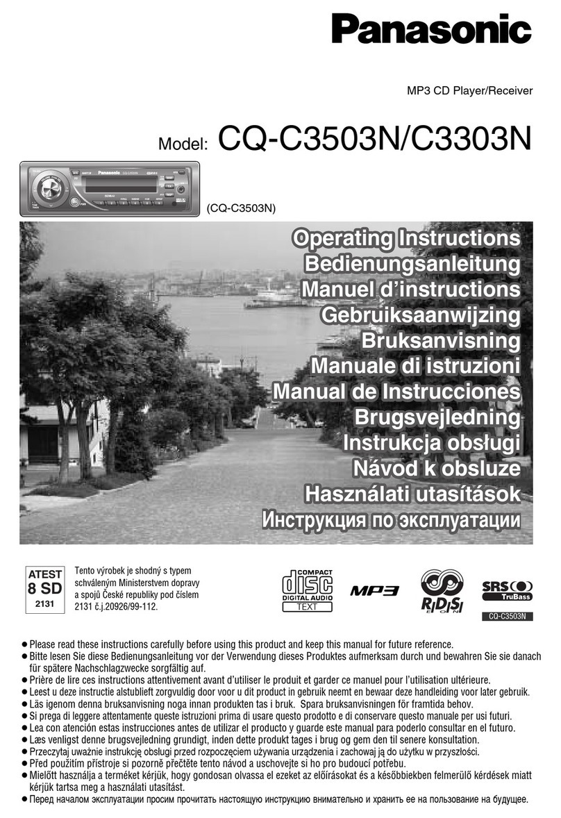 Panasonic C3303N User manual