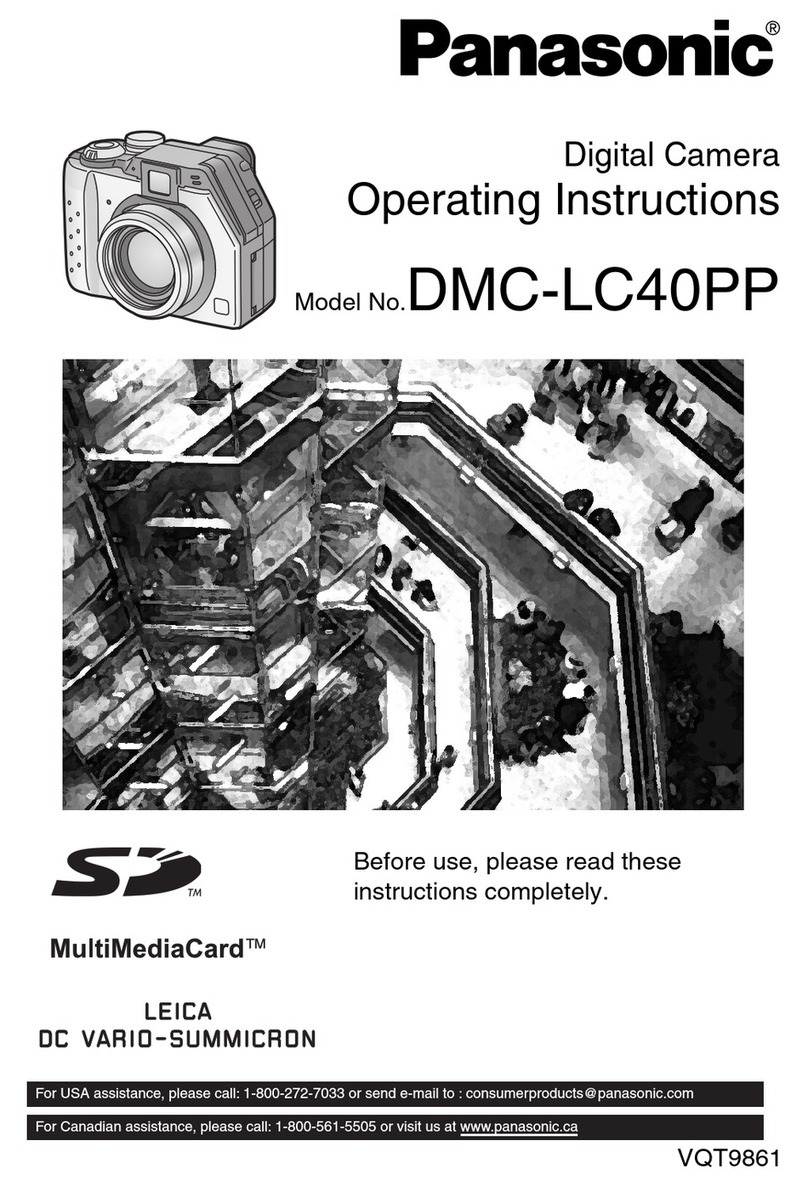 Panasonic Lumix DMC-LC40PP User manual