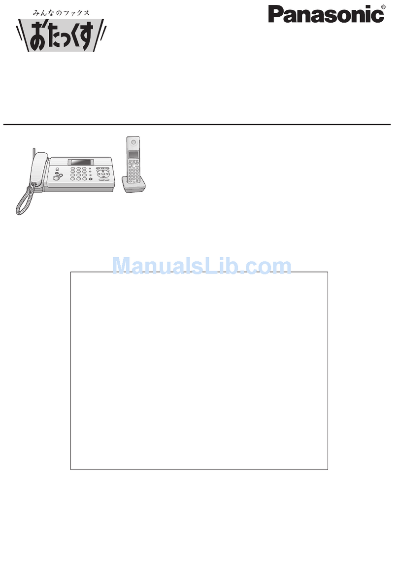 Panasonic KX-PW211DL User manual