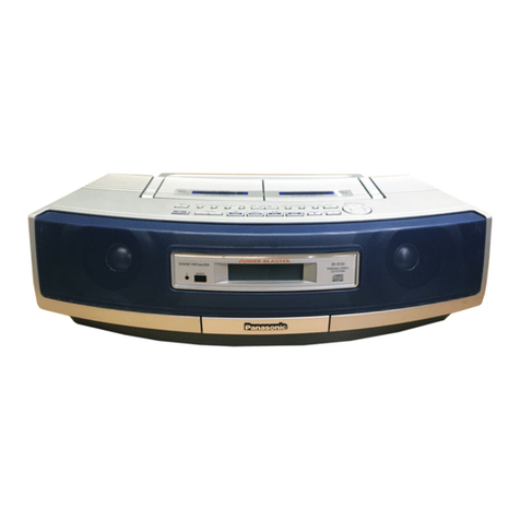 Panasonic RX-ED50 User manual