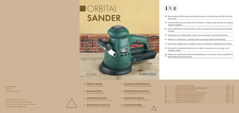 Parkside XQ 600 - MANUAL 2 Operation and safety notes
