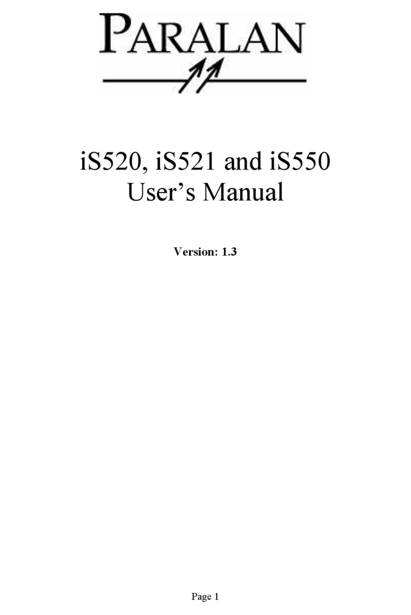 Paralan iS520 user manual