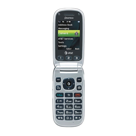 Pantech AT&T P2030 User manual