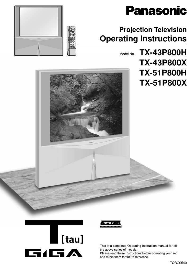 Panasonic TX-43P800H operating instructions