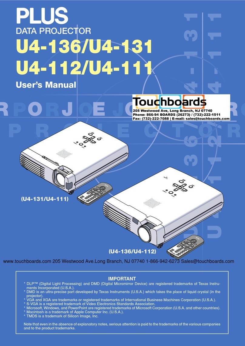 PLUS Vision U4-136 user manual