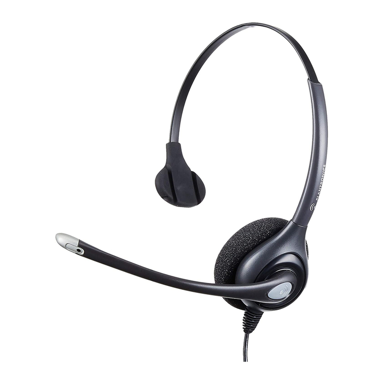 Plantronics SupraPlus H261N User manual Plantronics SupraPlus H261N User manual