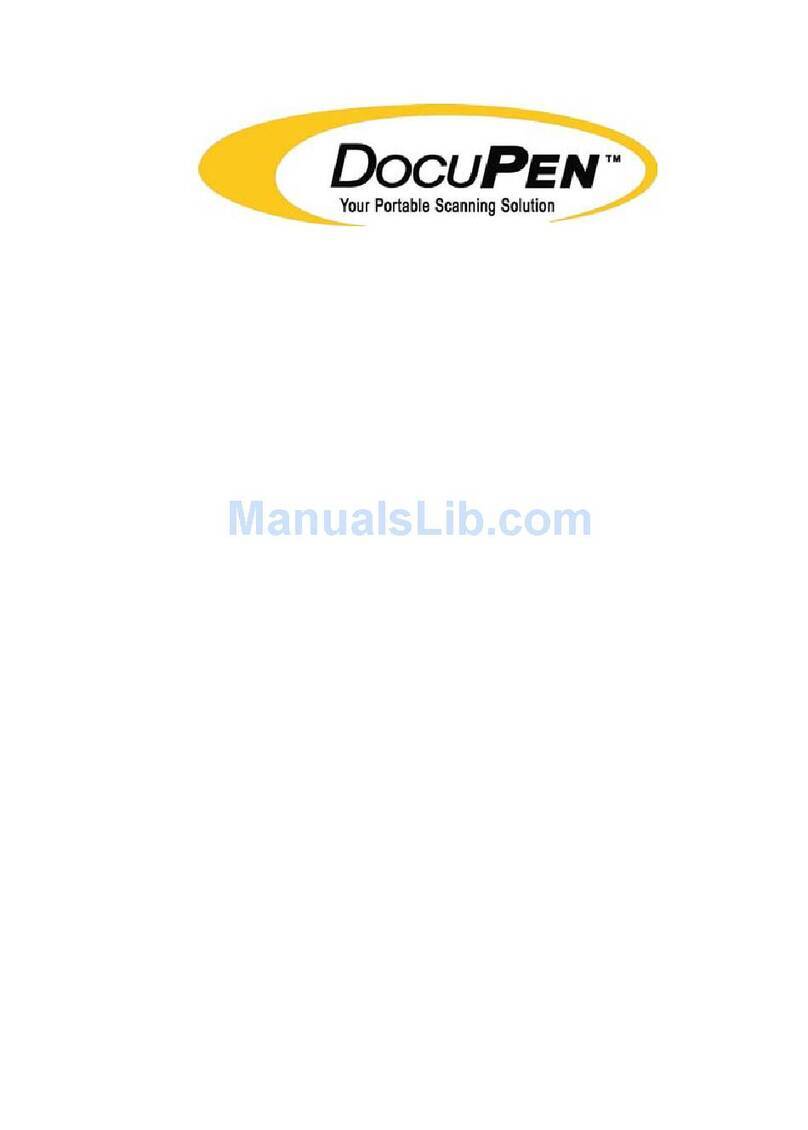 Planon DocuPen R700 User manual