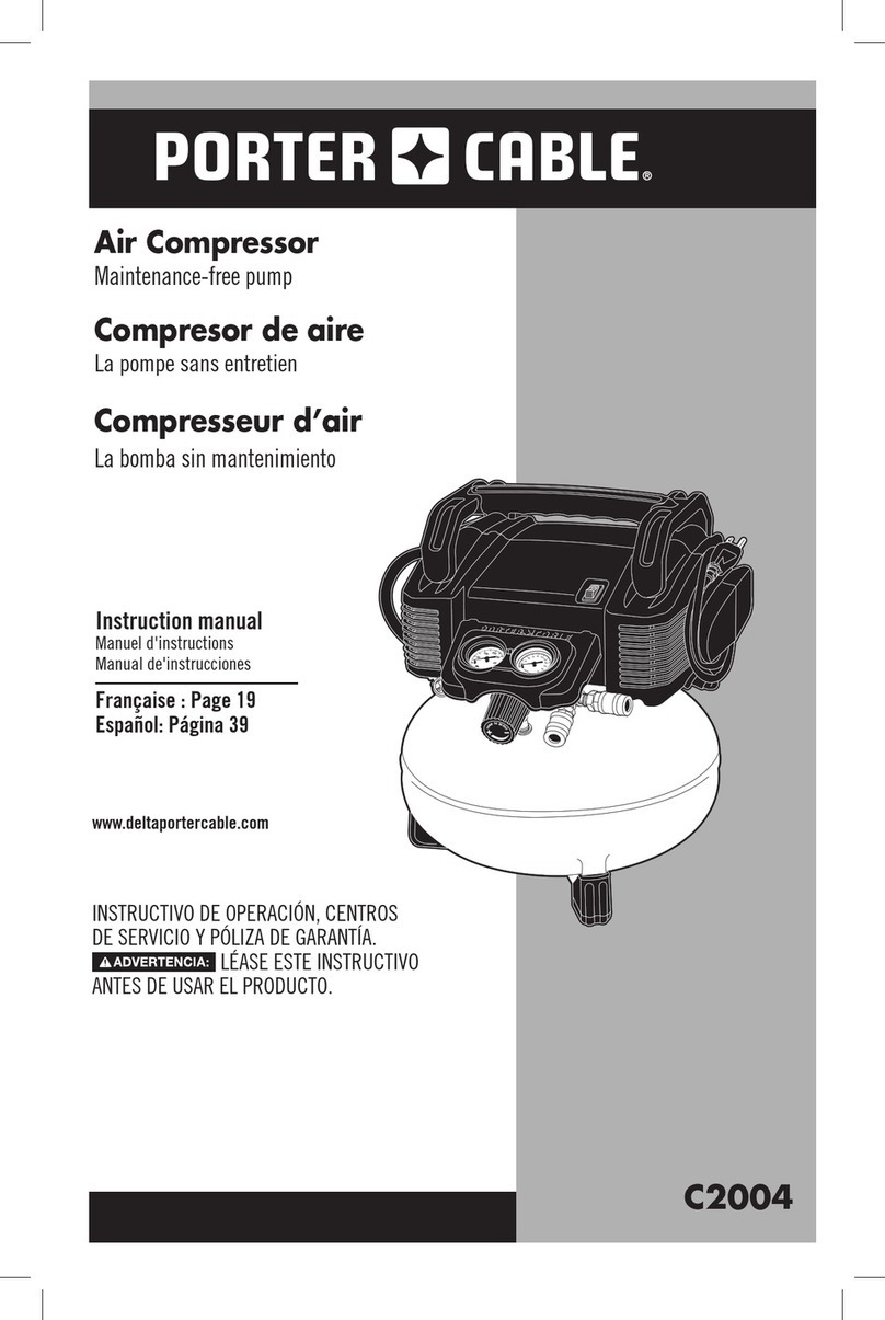 Porter-Cable C2004 instruction manual