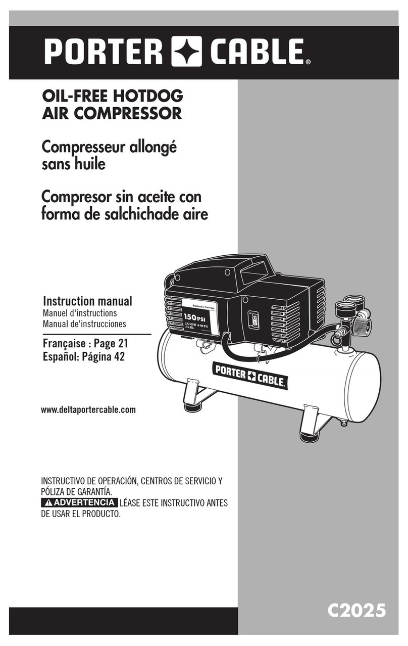 Porter-Cable C2025 instruction manual