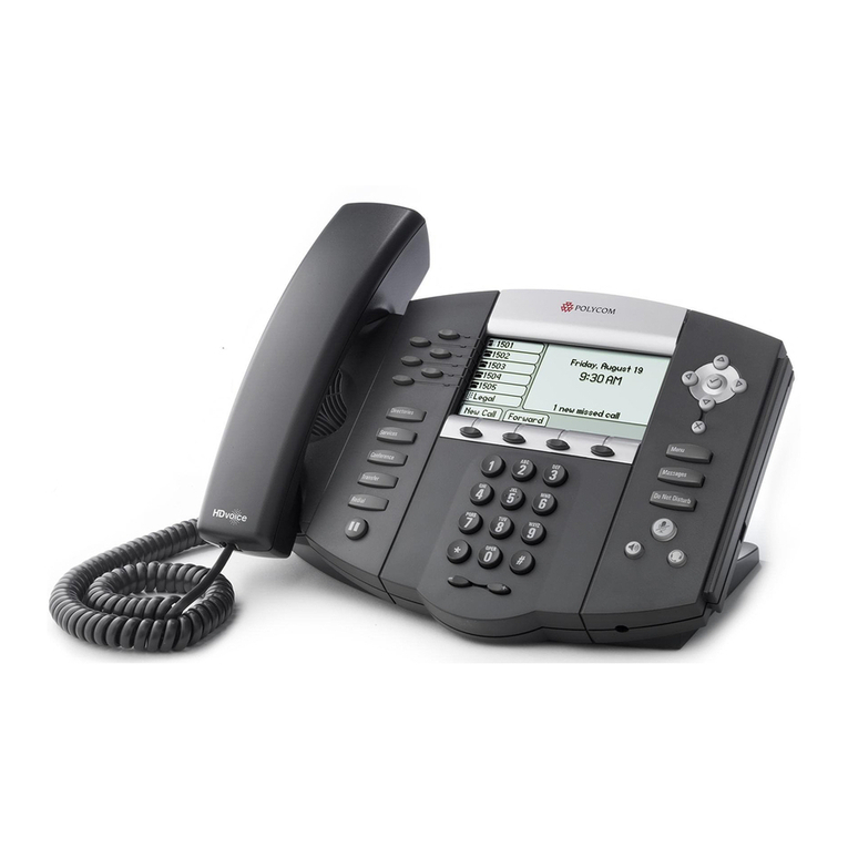 Polycom SoundPoint IP 650 User manual