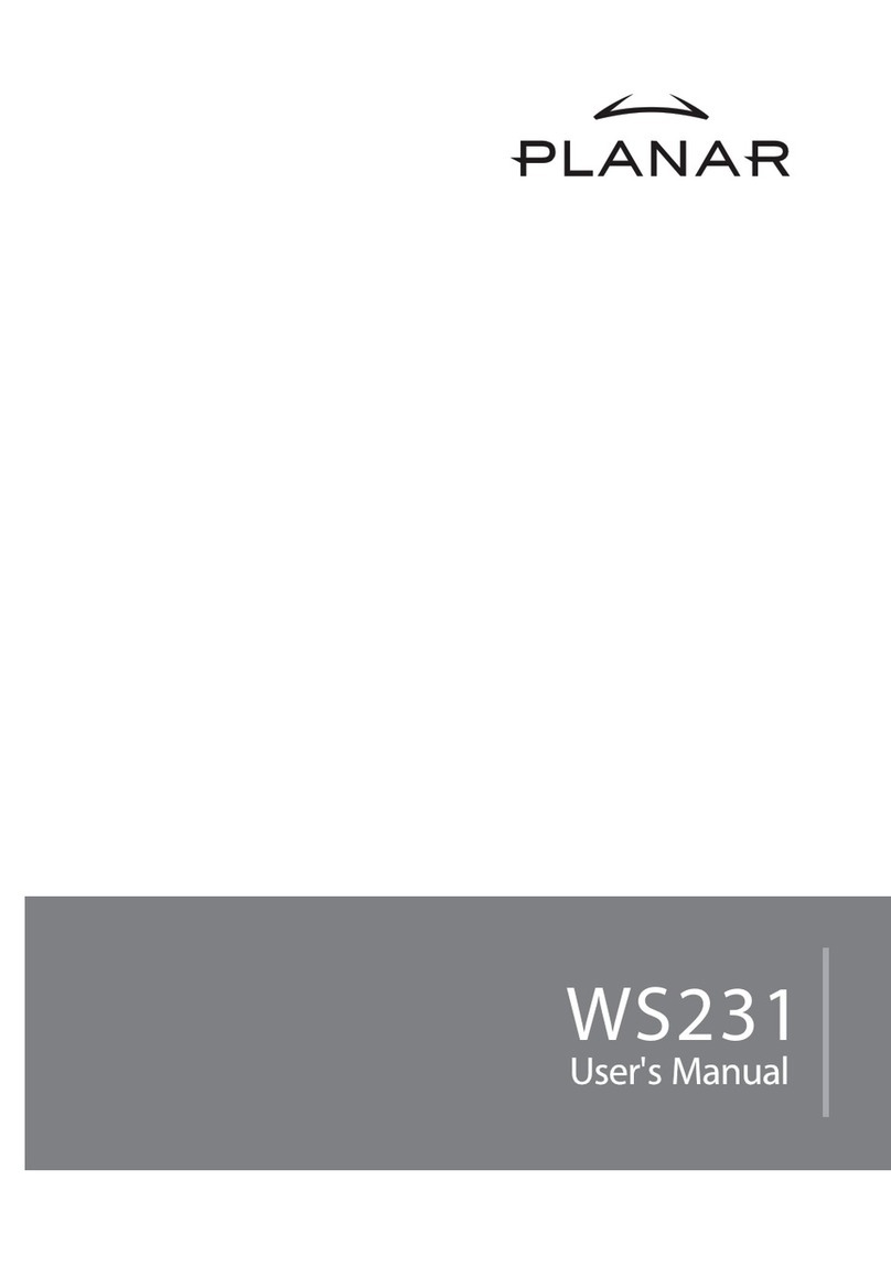 Planar WS231 User manual
