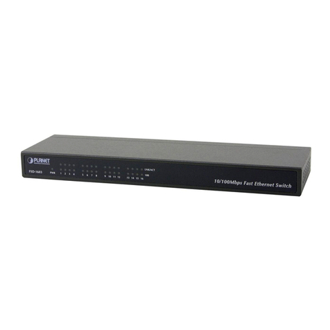 Planet FSD-1603 User manual