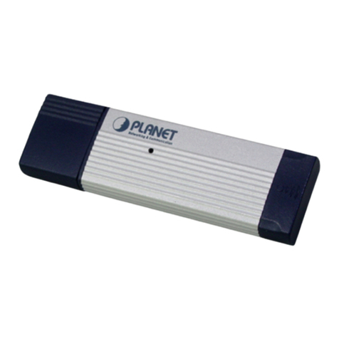 Planet WL-U357 user manual