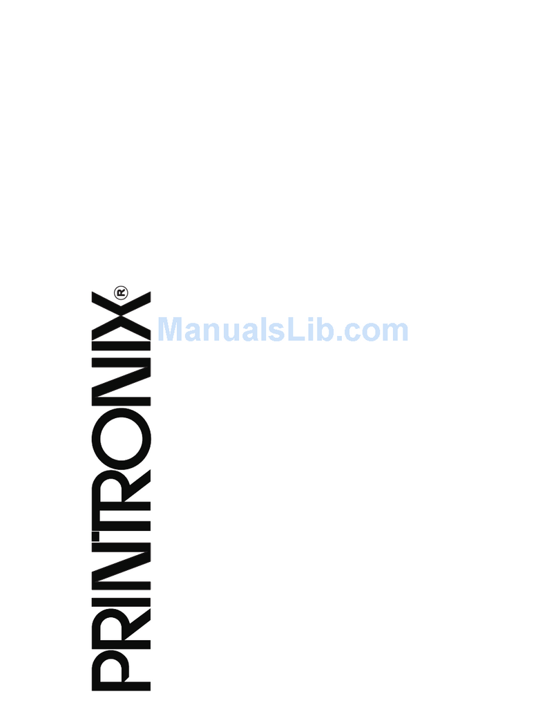 Printronix Network Interface Card user manual