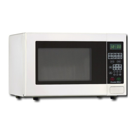 Proctor-Silex Microwave Oven 87025 User manual