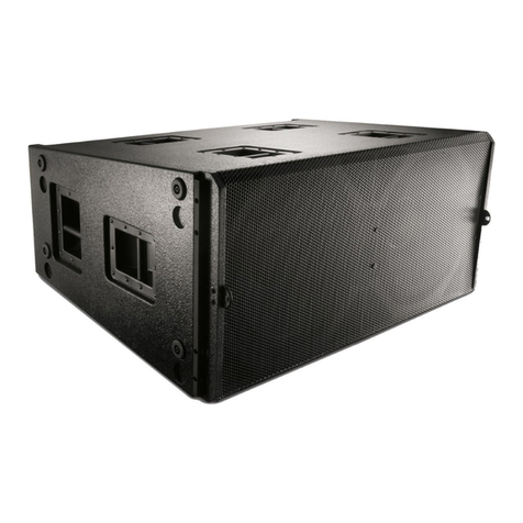 QSC WideLine WL218-sw Specification sheet