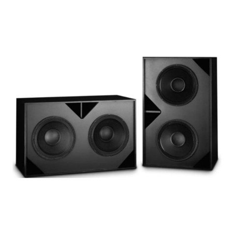 QSC SB-5218 User manual