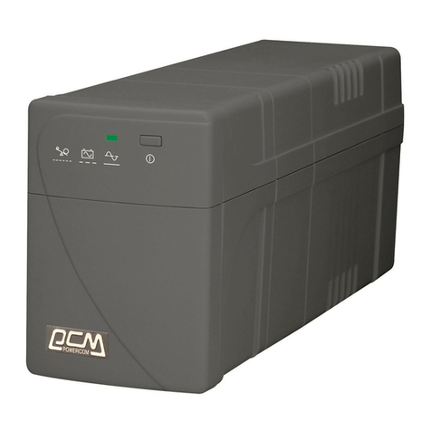 Powercom 250 User manual