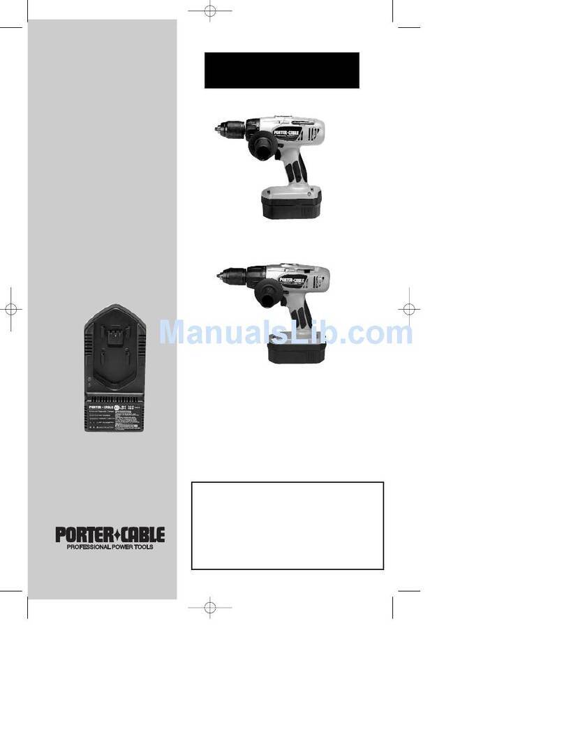 Porter-Cable 8923 User manual