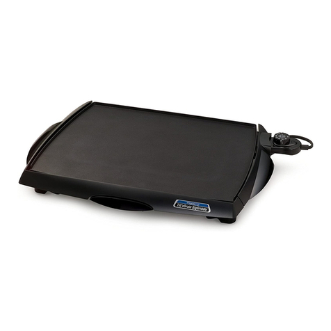 Presto Tilt'nDrainBig Griddle 07046 Owner's manual Presto Tilt'nDrainBig Griddle 07046 Owner's manual