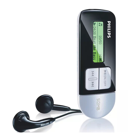 Philips SA1200 User manual